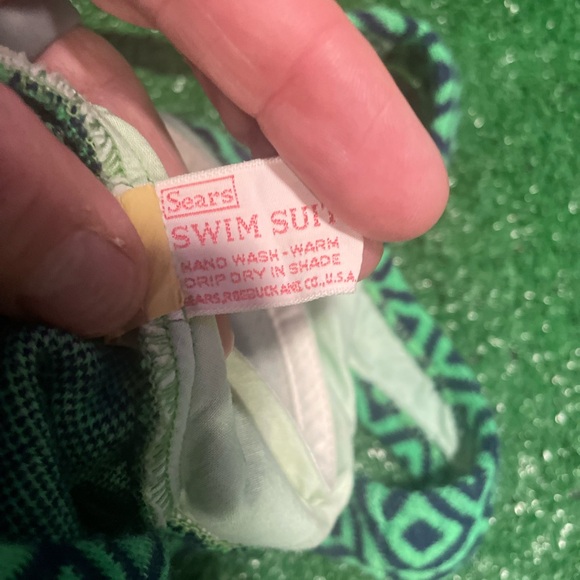 Fabulous Vintage Retro Sears Cloth Swim Suit, Women’s SM, Made in USA - Picture 2 of 9